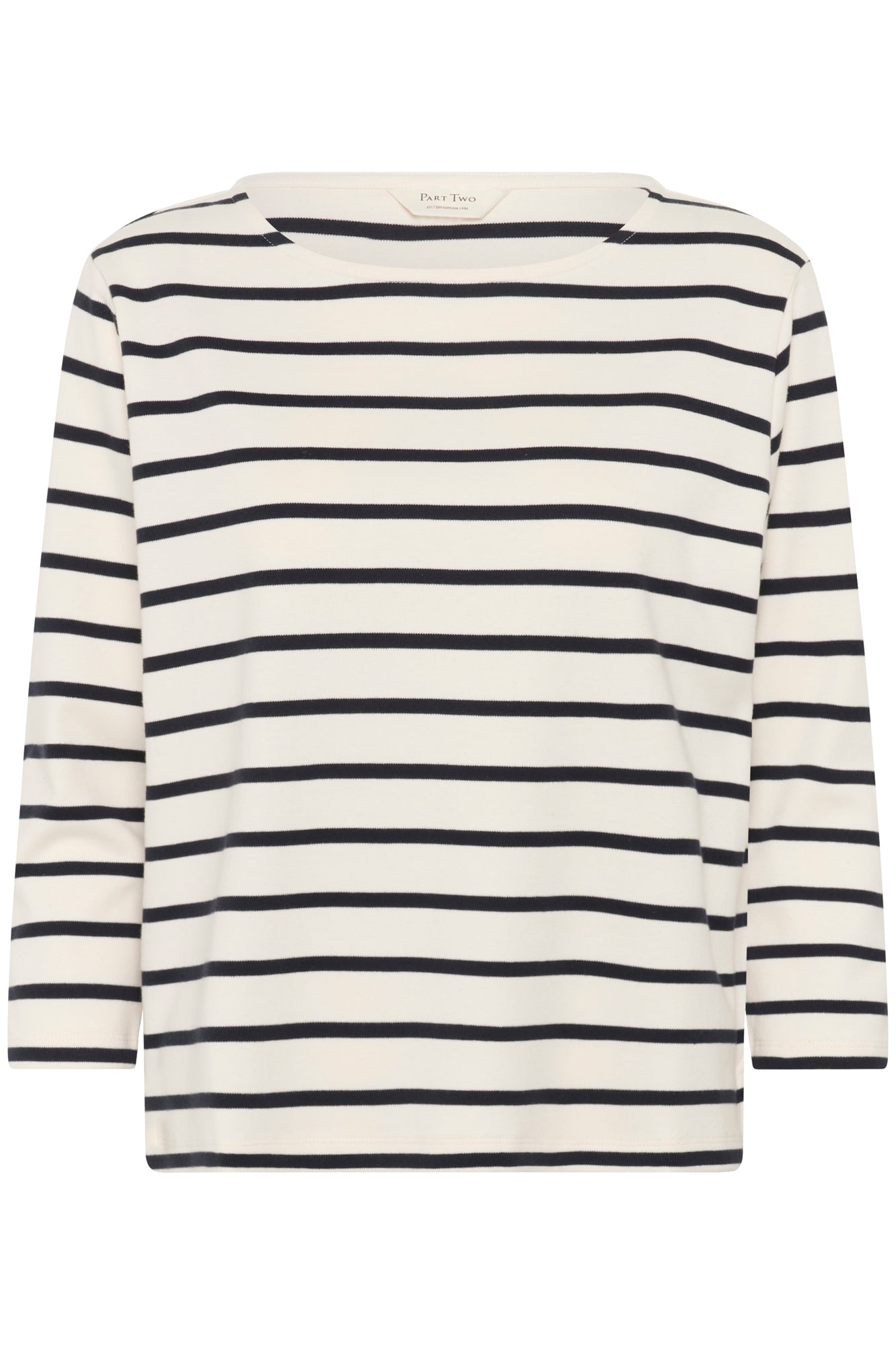 Chandail rayé pour femme par Part Two | 30309864 Rayure Marine Foncée | Boutique Vvög, vêtements mode pour homme et femme