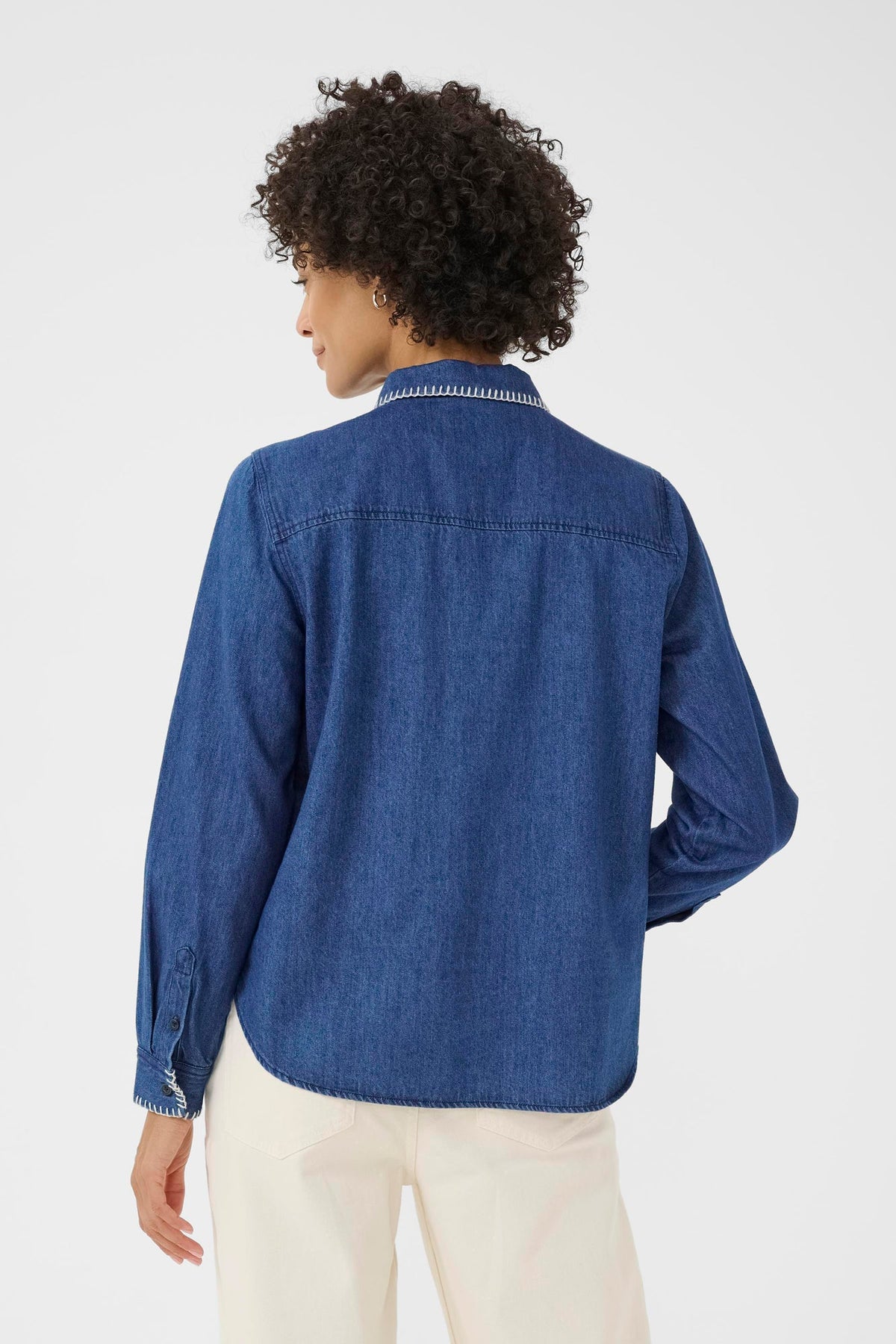 Blouse pour femme par Part Two | 30309970 Bleu Moyen | Boutique Vvög, vêtements mode pour homme et femme