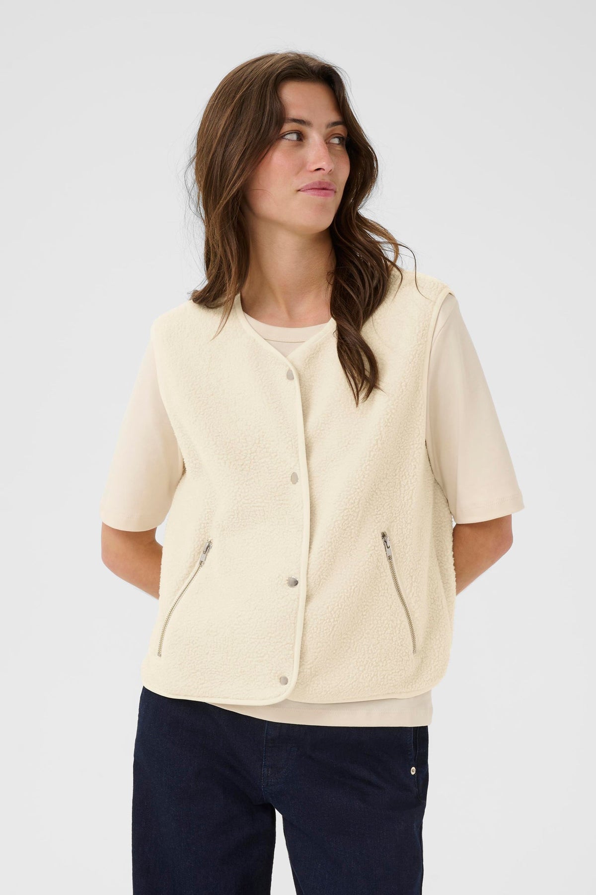 Veste sans manche pour femme par Part Two | 30310015 Avoine | Boutique Vvög, vêtements mode pour homme et femme