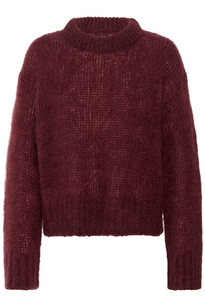 Tricot pour femme par Part Two | 30310023 Porto Tawny | Boutique Vvög, vêtements mode pour homme et femme
