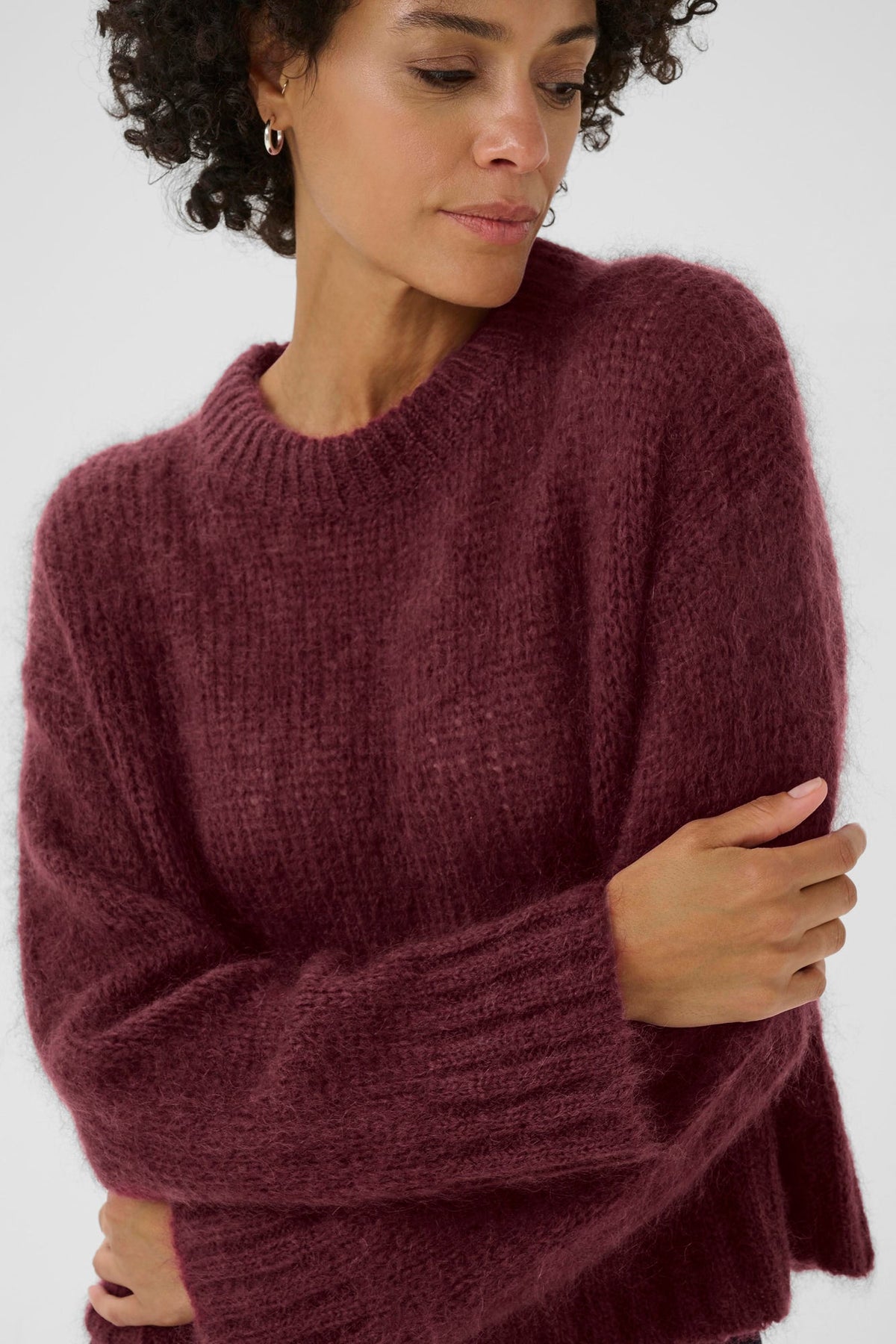 Tricot pour femme par Part Two | 30310023 Porto Tawny | Boutique Vvög, vêtements mode pour homme et femme