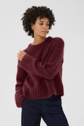 Tricot pour femme par Part Two | 30310023 Porto Tawny | Boutique Vvög, vêtements mode pour homme et femme