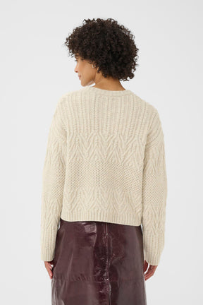 Tricot pour femme par Part Two | 30310029 Chêne Français | Boutique Vvög, vêtements mode pour homme et femme