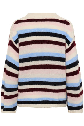 Chandail manches longues pour femme par Part Two | 30310074 Rayures Multiples | Boutique Vvög, vêtements mode pour homme et femme