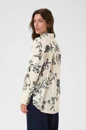 Blouse pour femme par Part Two | 30310113 Bleu Marine Foncé | Boutique Vvög, vêtements mode pour homme et femme