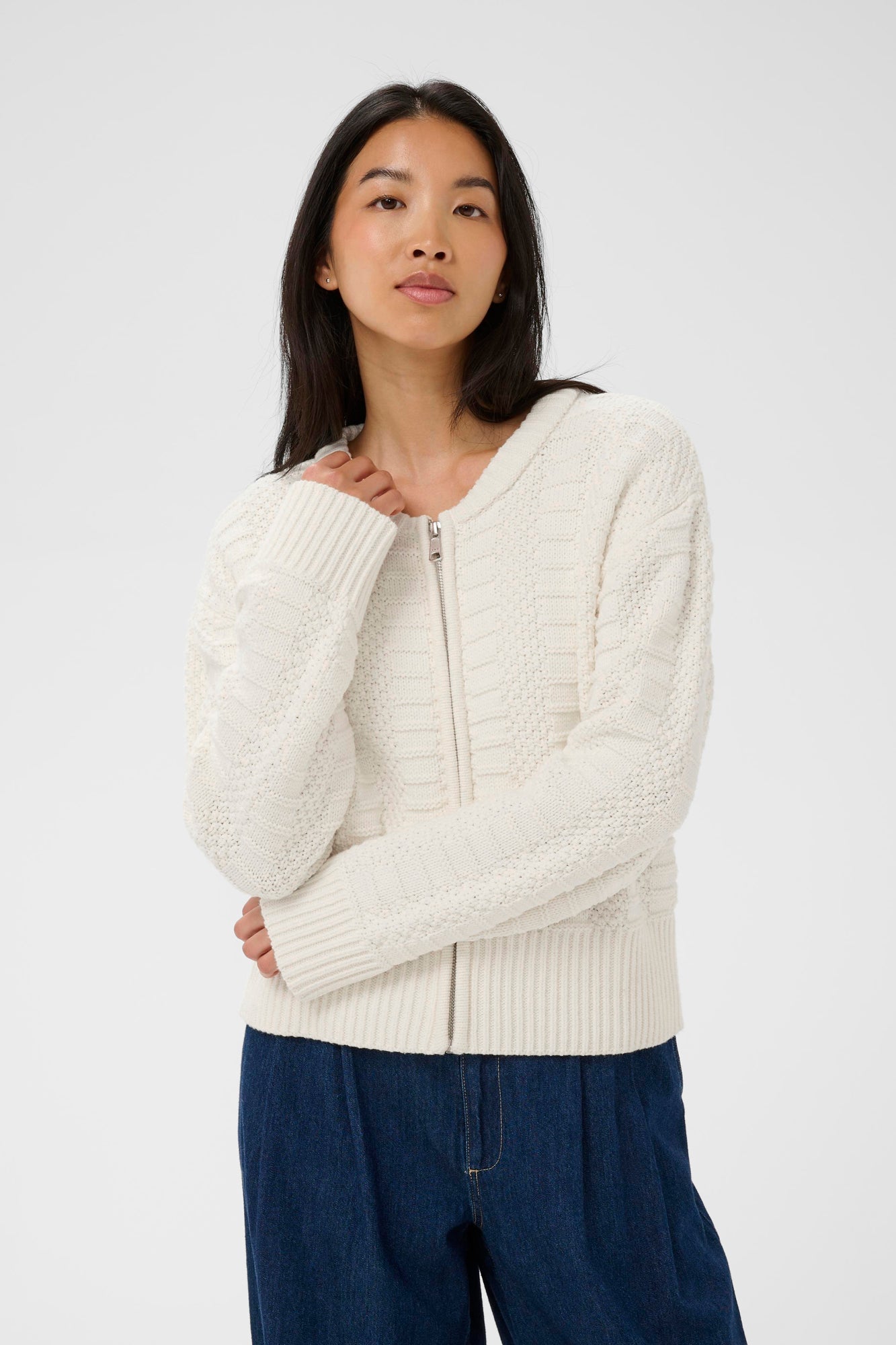 Veste tissé pour femme par Part Two | 30310397 Blanc Doux | Boutique Vvög, vêtements mode pour homme et femme