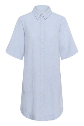 Robe pour femme par Part Two | 30310539 Chambray bleu clair | Boutique Vvög, vêtements mode pour homme et femme