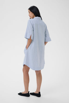 Robe pour femme par Part Two | 30310539 Chambray bleu clair | Boutique Vvög, vêtements mode pour homme et femme