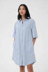 Robe pour femme par Part Two | 30310539 Chambray bleu clair | Boutique Vvög, vêtements mode pour homme et femme
