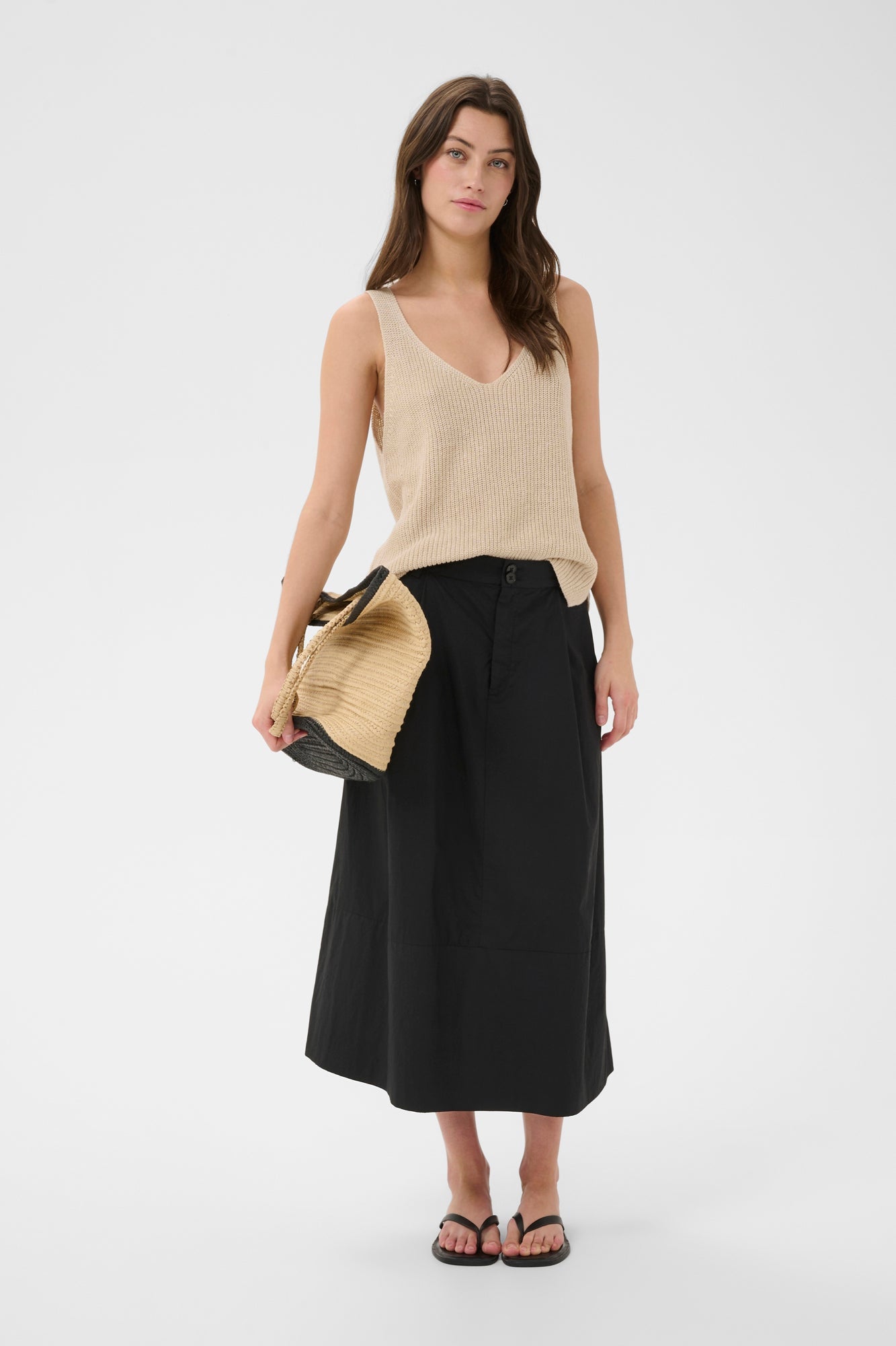 Jupe pour femme par Part Two | 30310545 Noir | Boutique Vvög, vêtements mode pour homme et femme