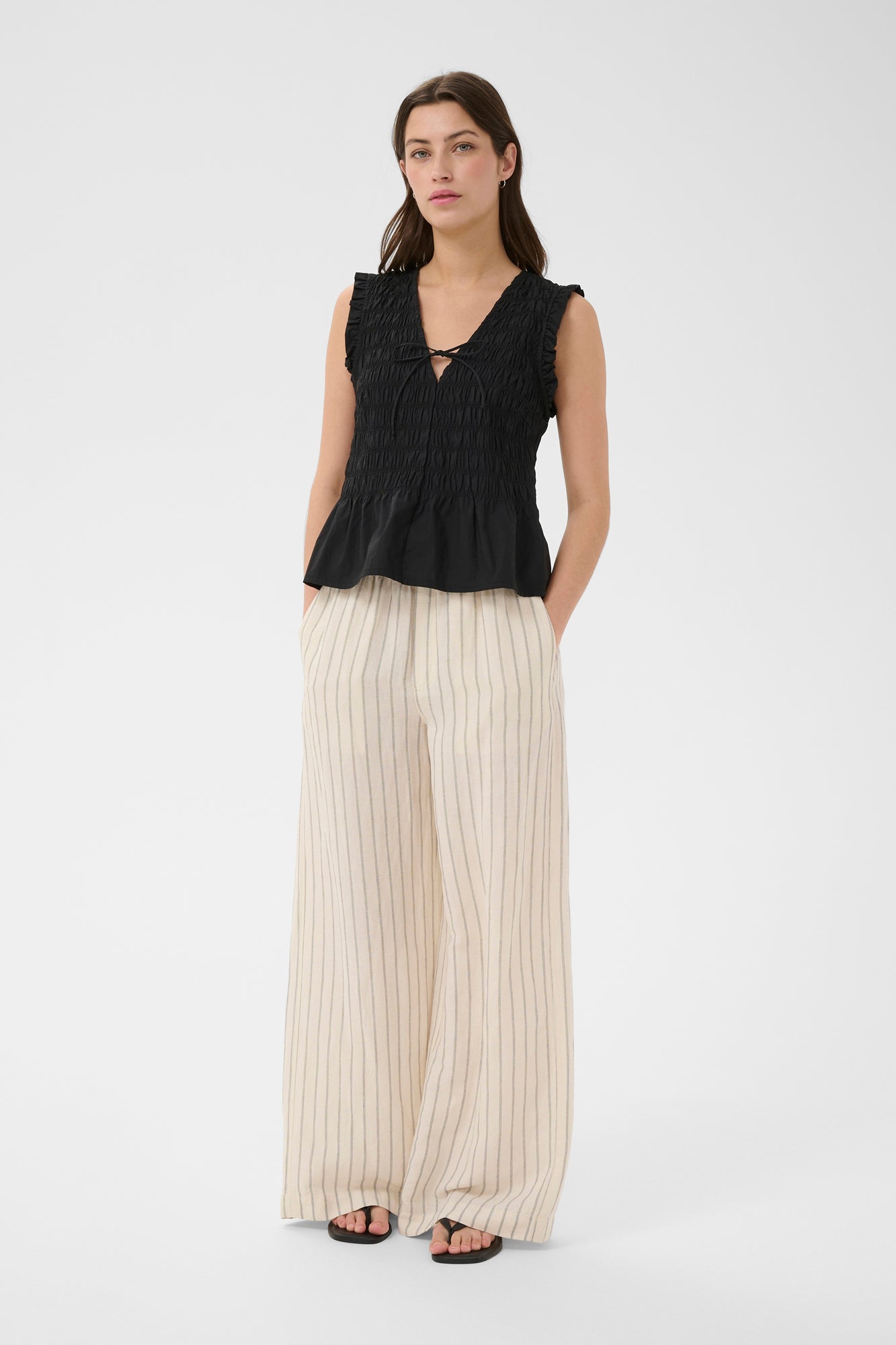 Camisole-blouse pour femme par Part Two | 30310546 Noir | Boutique Vvög, vêtements mode pour homme et femme