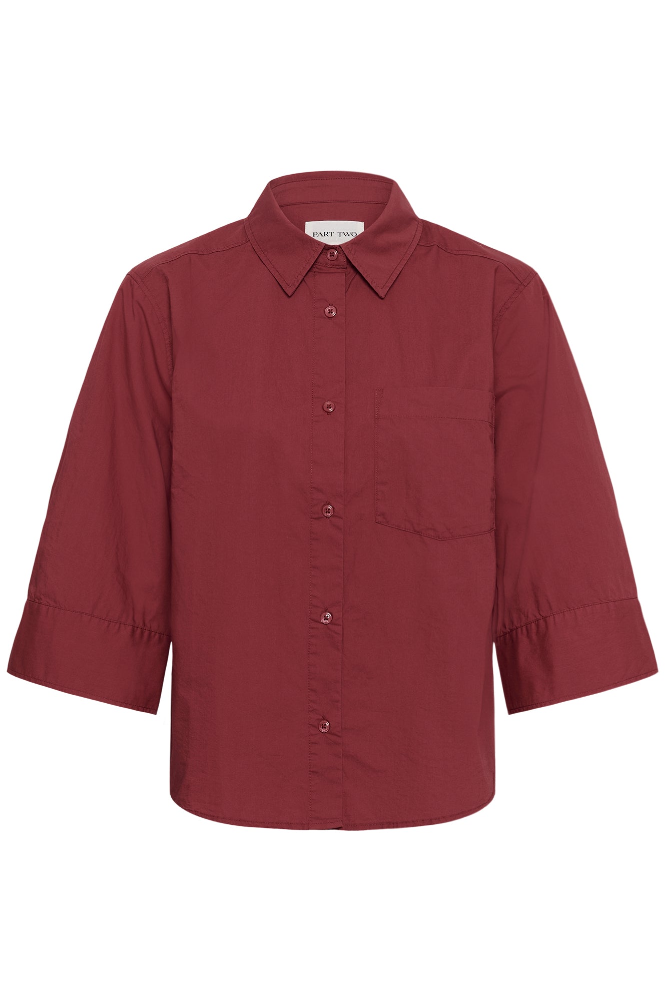 Blouse pour femme par Part Two | 30310547 Roux brûlé | Boutique Vvög, vêtements mode pour homme et femme
