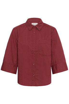 Blouse pour femme par Part Two | 30310547 Roux brûlé | Boutique Vvög, vêtements mode pour homme et femme