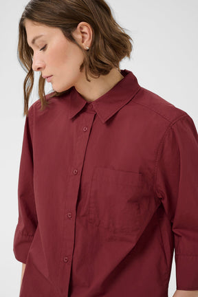 Blouse pour femme par Part Two | 30310547 Roux brûlé | Boutique Vvög, vêtements mode pour homme et femme