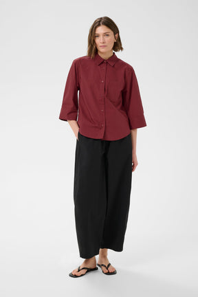Blouse pour femme par Part Two | 30310547 Roux brûlé | Boutique Vvög, vêtements mode pour homme et femme