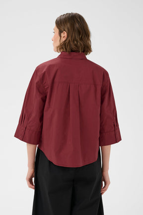 Blouse pour femme par Part Two | 30310547 Roux brûlé | Boutique Vvög, vêtements mode pour homme et femme