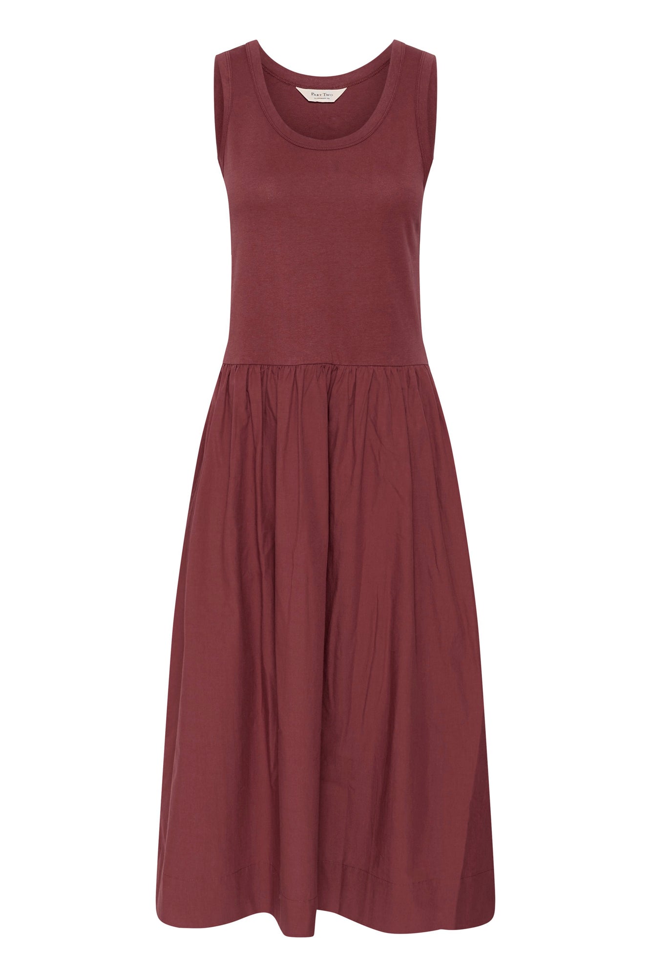 Robe pour femme par Part Two | 30310569 Roux brûlé | Boutique Vvög, vêtements mode pour homme et femme