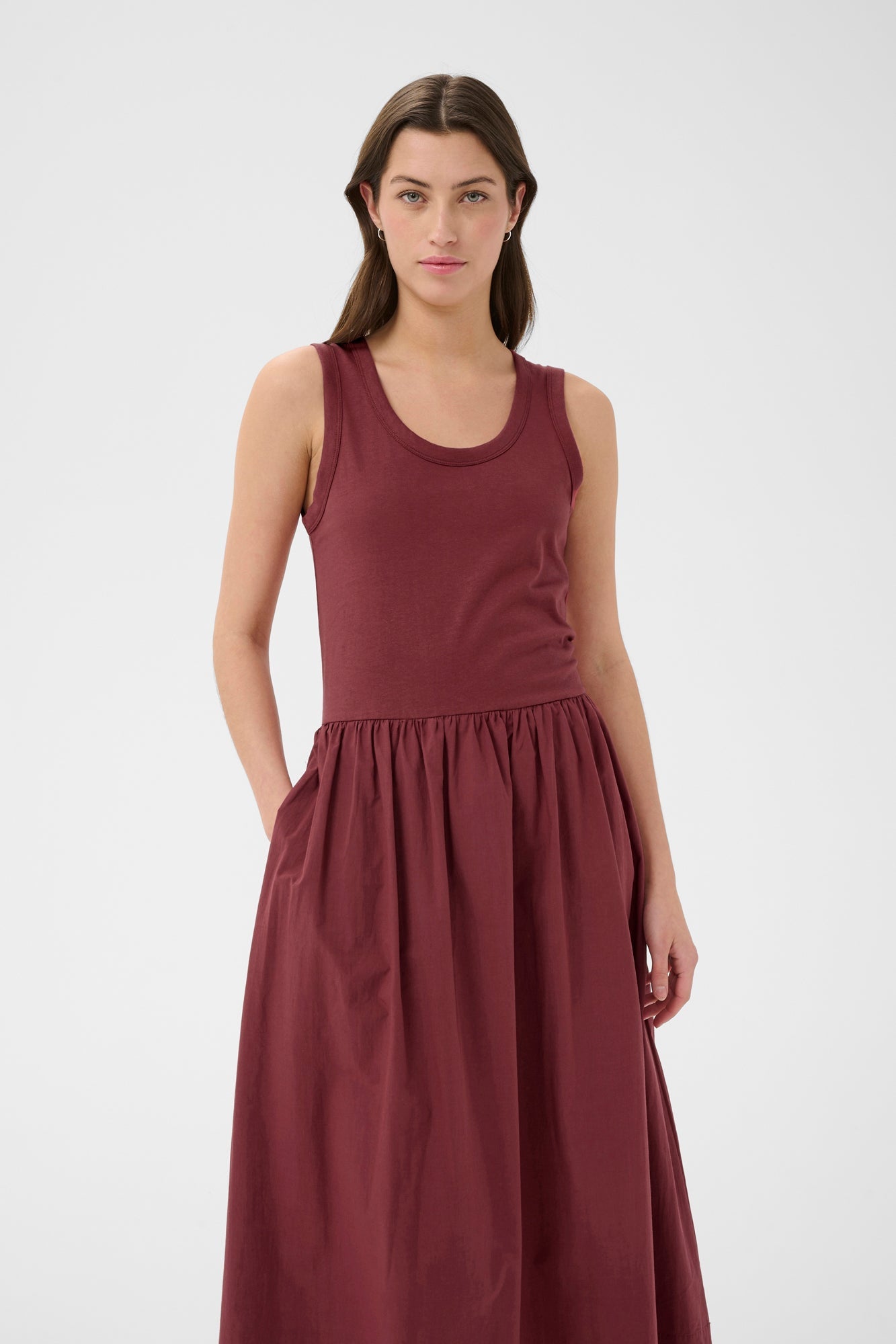 Robe pour femme par Part Two | 30310569 Roux brûlé | Boutique Vvög, vêtements mode pour homme et femme