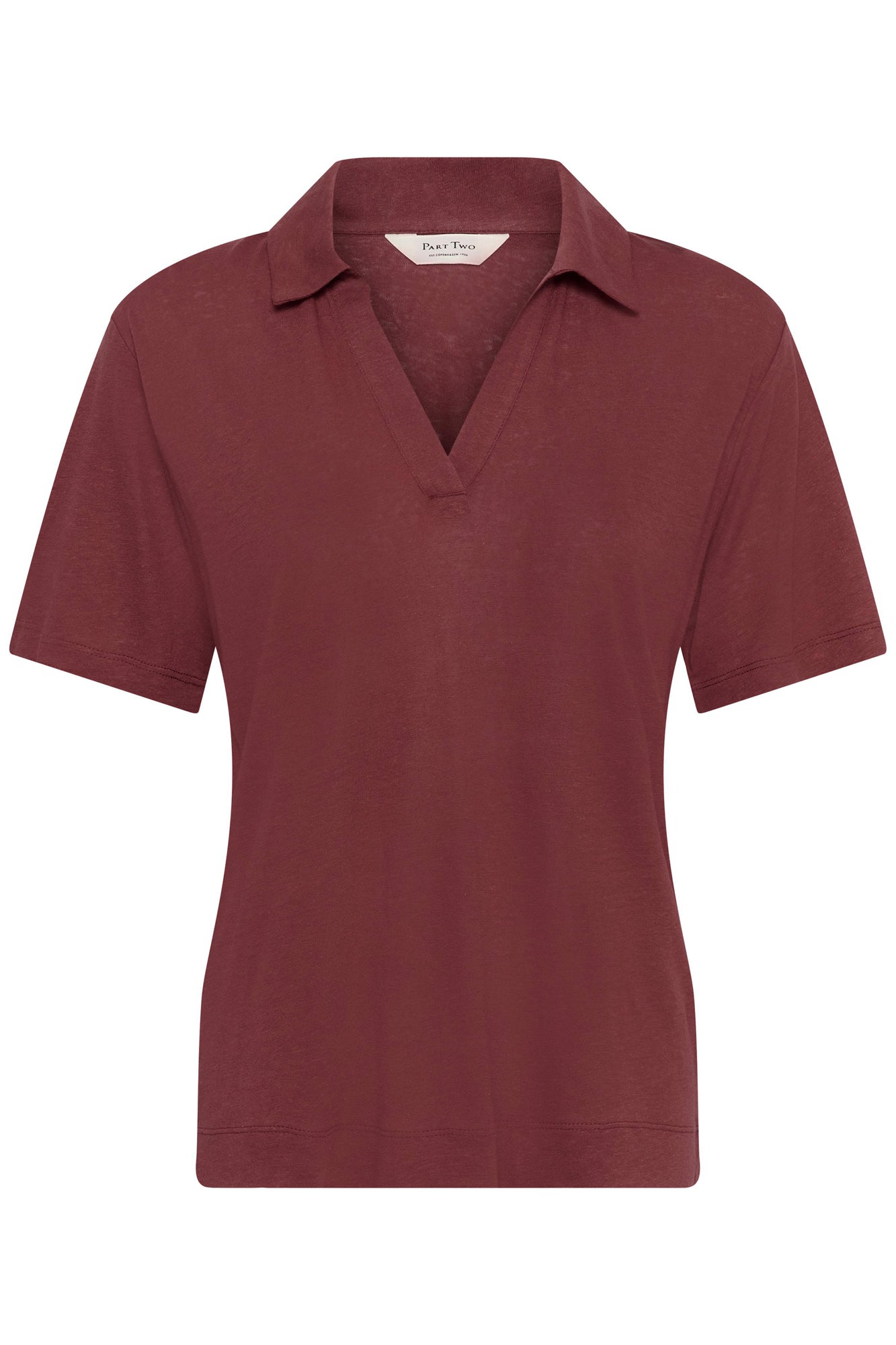 T-Shirt pour femme par Part Two | 30310652 Roux brûlé | Boutique Vvög, vêtements mode pour homme et femme