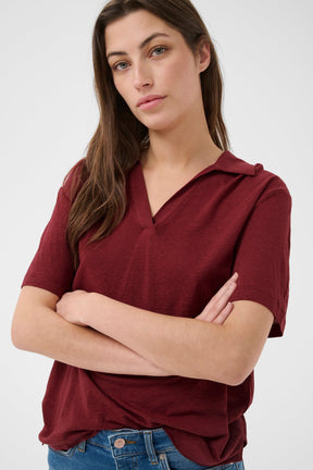T-Shirt pour femme par Part Two | 30310652 Roux brûlé | Boutique Vvög, vêtements mode pour homme et femme