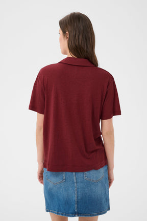 T-Shirt pour femme par Part Two | 30310652 Roux brûlé | Boutique Vvög, vêtements mode pour homme et femme