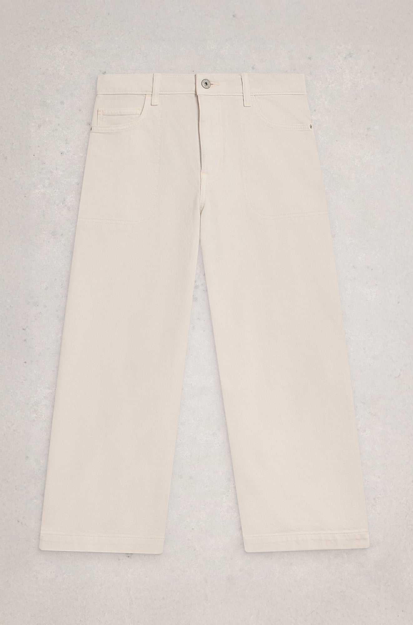 Jeans pour femme par White Stuff | 441459 Blanc naturel | Boutique Vvög, vêtements mode pour homme et femme