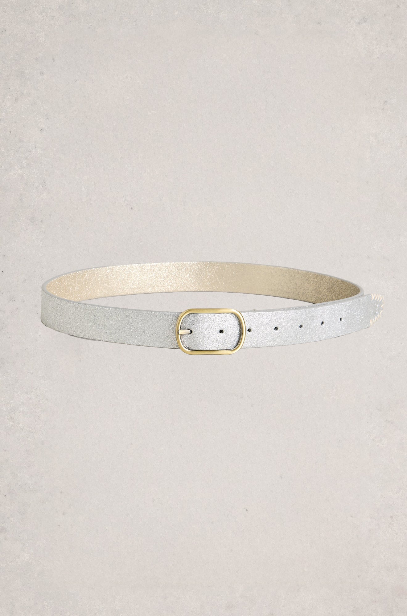 Ceinture réversible pour femme par White Stuff | 445103 Argent Tan Métallique | Boutique Vvög, vêtements mode pour homme et femme