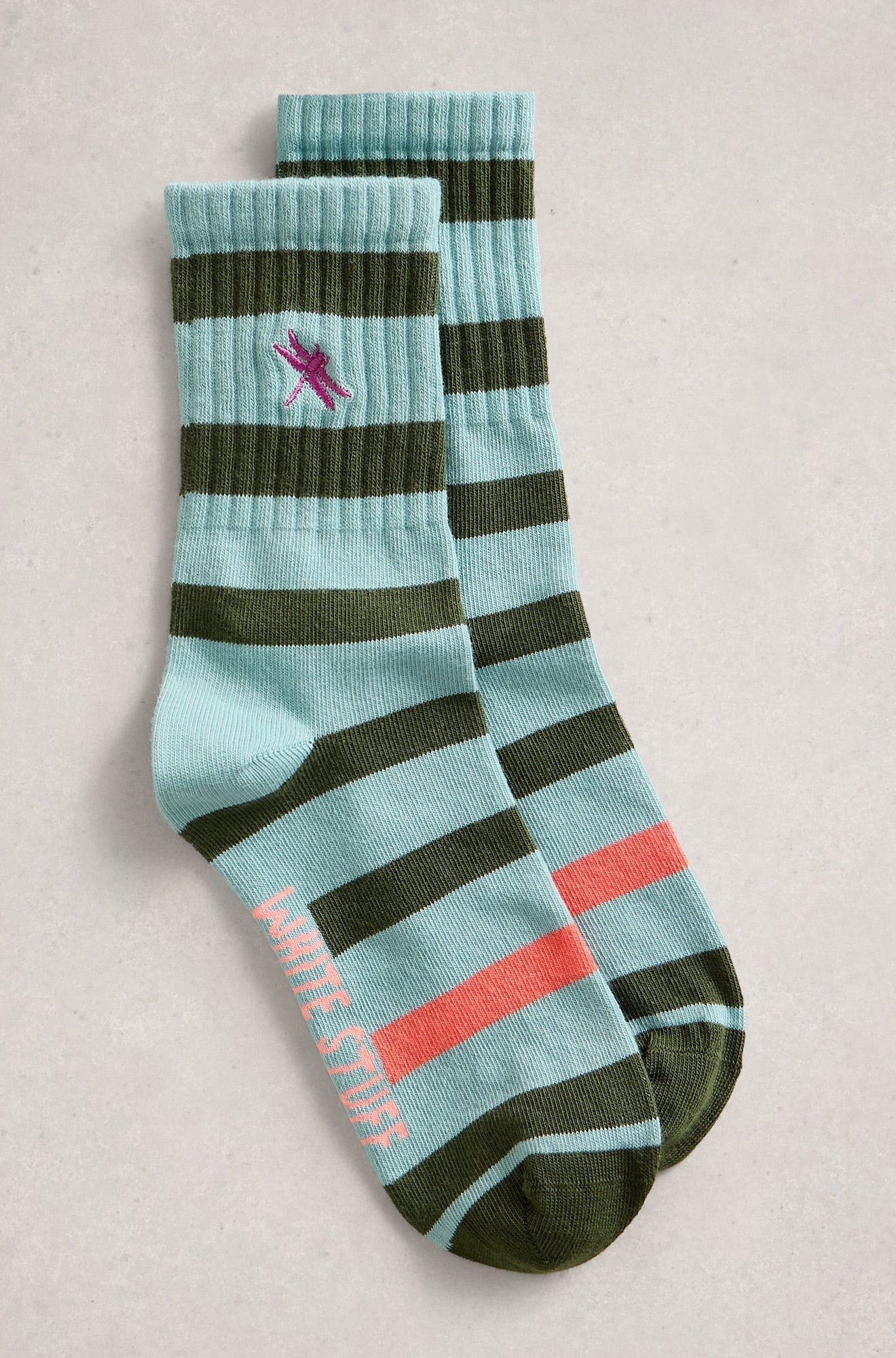 Paire de bas pour femme par White Stuff | 445157 Vert moyen | Boutique Vvög, vêtements mode pour homme et femme