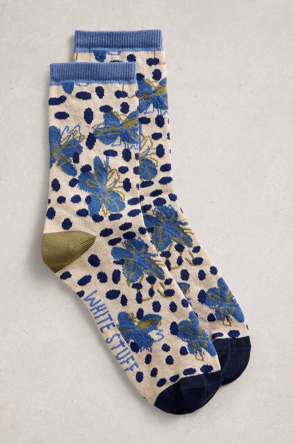 Paire de bas pour femme par White Stuff | 445164 Bleu | Boutique Vvög, vêtements mode pour homme et femme