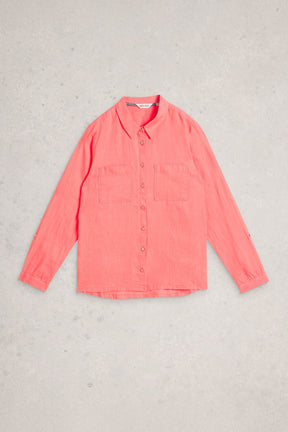 Blouse pour femme par White Stuff | 445248 Corail moyen | Boutique Vvög, vêtements mode pour homme et femme