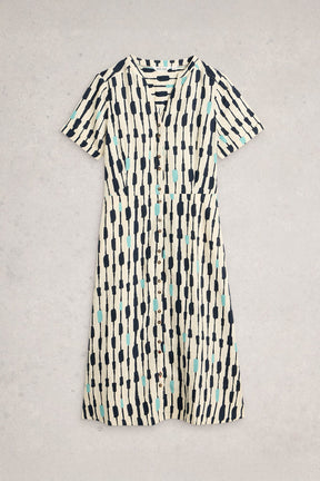 Robe pour femme par White Stuff | 445257 Ivoire | Boutique Vvög, vêtements mode pour homme et femme