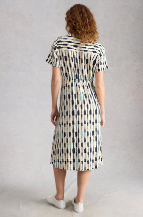 Robe pour femme par White Stuff | 445257 Ivoire | Boutique Vvög, vêtements mode pour homme et femme