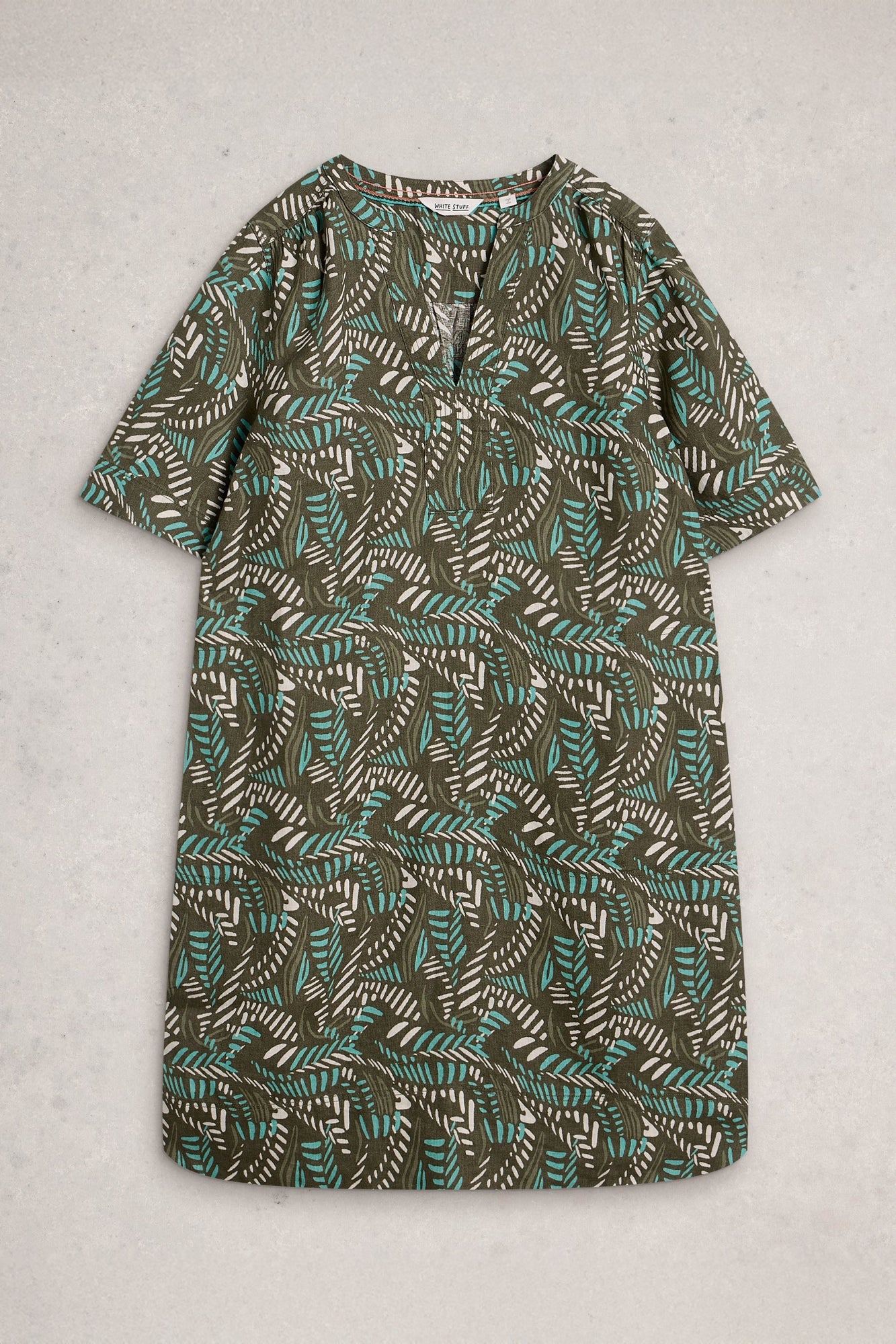 Robe pour femme par White Stuff | 445266 Vert | Boutique Vvög, vêtements mode pour homme et femme