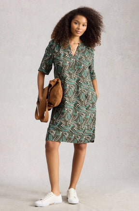 Robe pour femme par White Stuff | 445266 Vert | Boutique Vvög, vêtements mode pour homme et femme