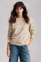 Chandail manches longues pour femme par White Stuff | 445347 Gris | Boutique Vvög, vêtements mode pour homme et femme