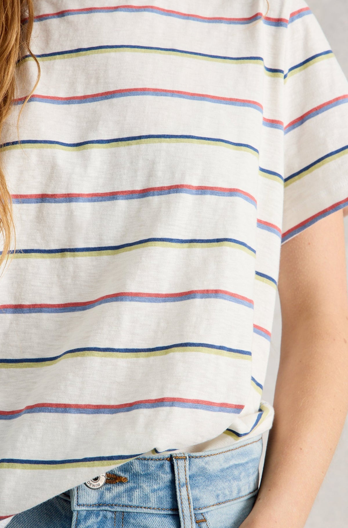 T-Shirt pour femme par White Stuff | 445360 Ivoire | Boutique Vvög, vêtements mode pour homme et femme