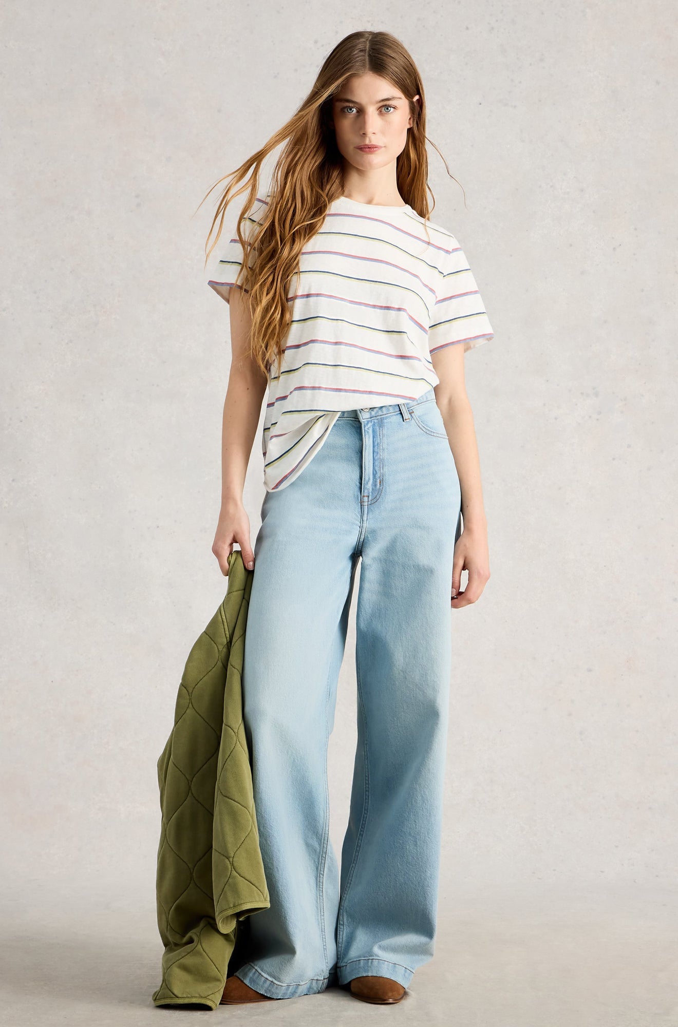 T-Shirt pour femme par White Stuff | 445360 Ivoire | Boutique Vvög, vêtements mode pour homme et femme