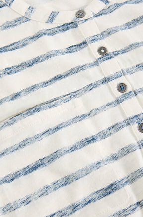 Chandail henley pour femme par White Stuff | 445372 Marine Multi | Boutique Vvög, vêtements mode pour homme et femme