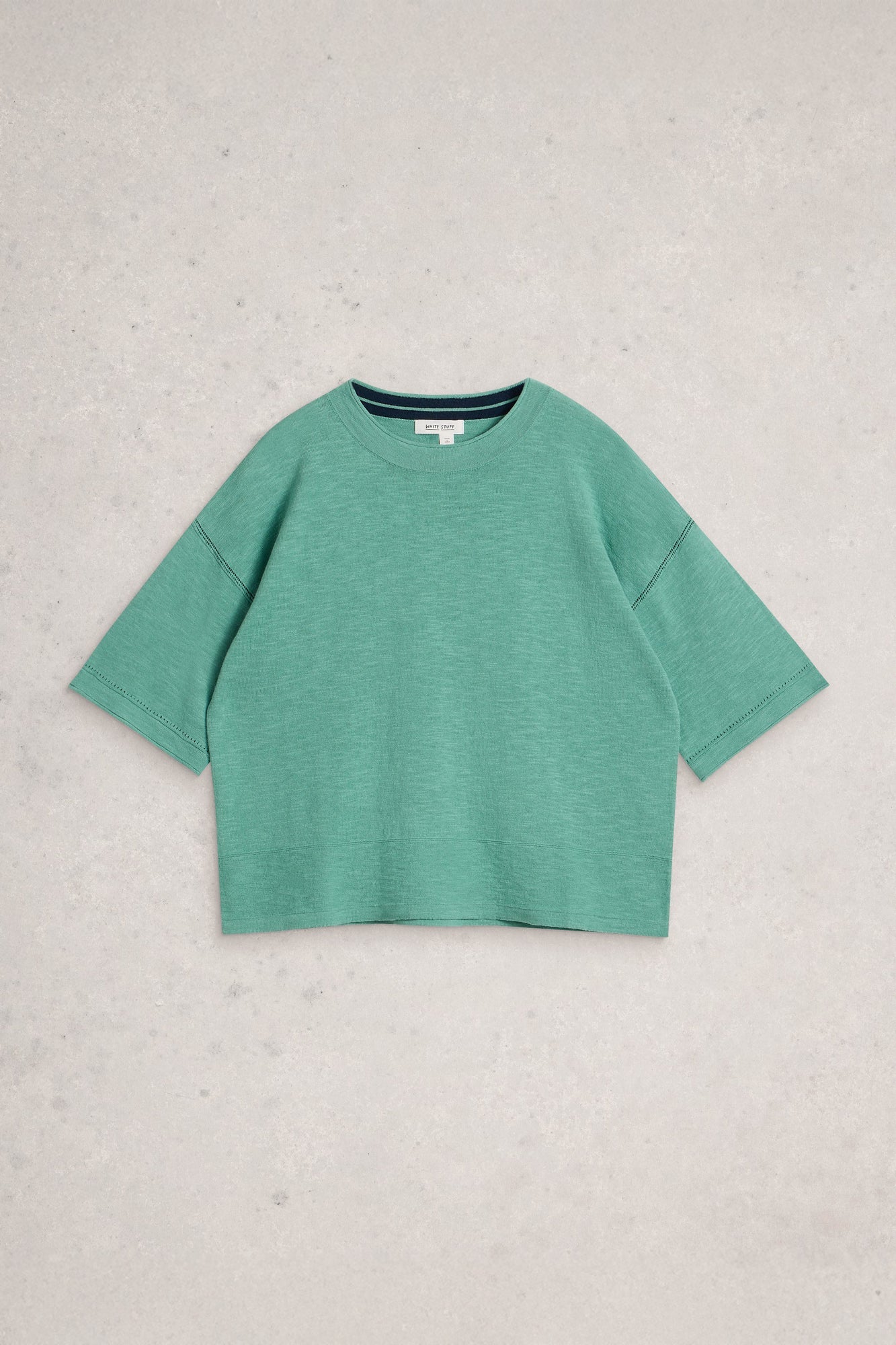 T-Shirt pour femme par White Stuff | 445421 Sarcelle moyen | Boutique Vvög, vêtements mode pour homme et femme