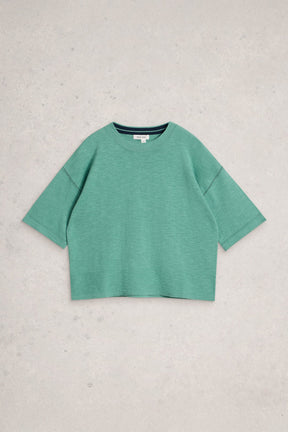 T-Shirt pour femme par White Stuff | 445421 Sarcelle moyen | Boutique Vvög, vêtements mode pour homme et femme