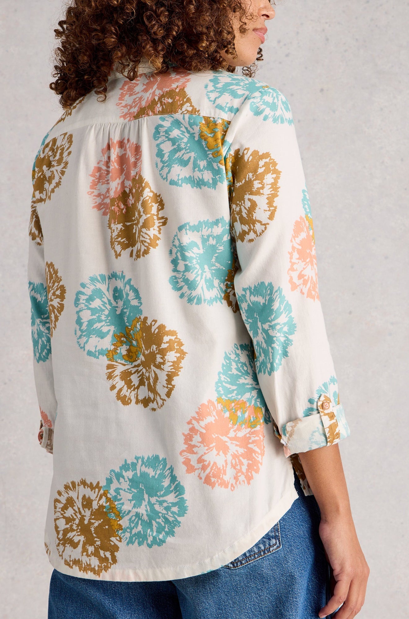 Blouse pour femme par White Stuff | 445511 Ivoire | Boutique Vvög, vêtements mode pour homme et femme