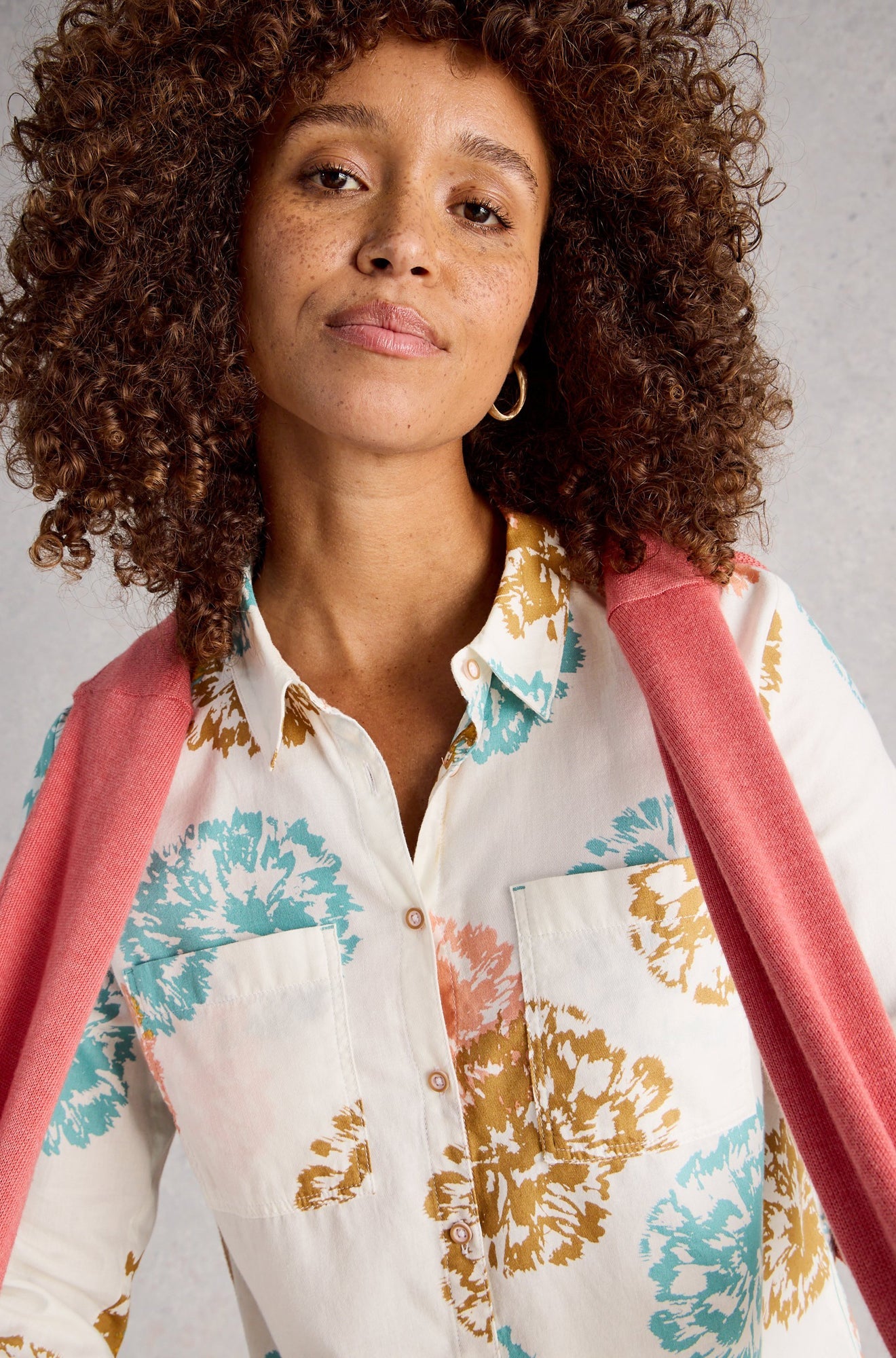 Blouse pour femme par White Stuff | 445511 Ivoire | Boutique Vvög, vêtements mode pour homme et femme