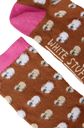 Bas rose, detail pour femme par White Stuff
