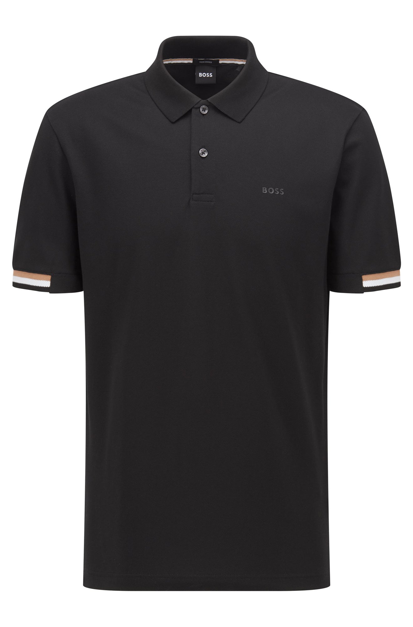 Polo pour homme par HUGO BOSS | 50467113 Noir | Boutique Vvög, vêtements mode pour homme et femme