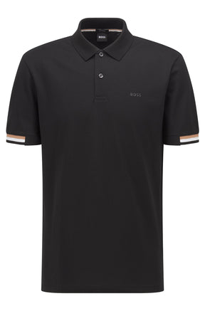 Polo pour homme par HUGO BOSS | 50467113 Noir | Boutique Vvög, vêtements mode pour homme et femme