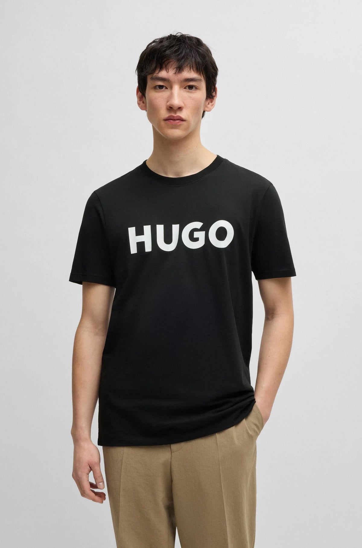 T-Shirt pour homme par HUGO BOSS | 50467556 Noir | Boutique Vvög