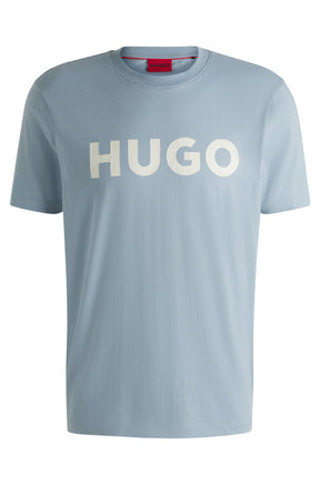 T-Shirt pour homme par HUGO BOSS | 50467556 Bleu Ouvert | Boutique Vvög