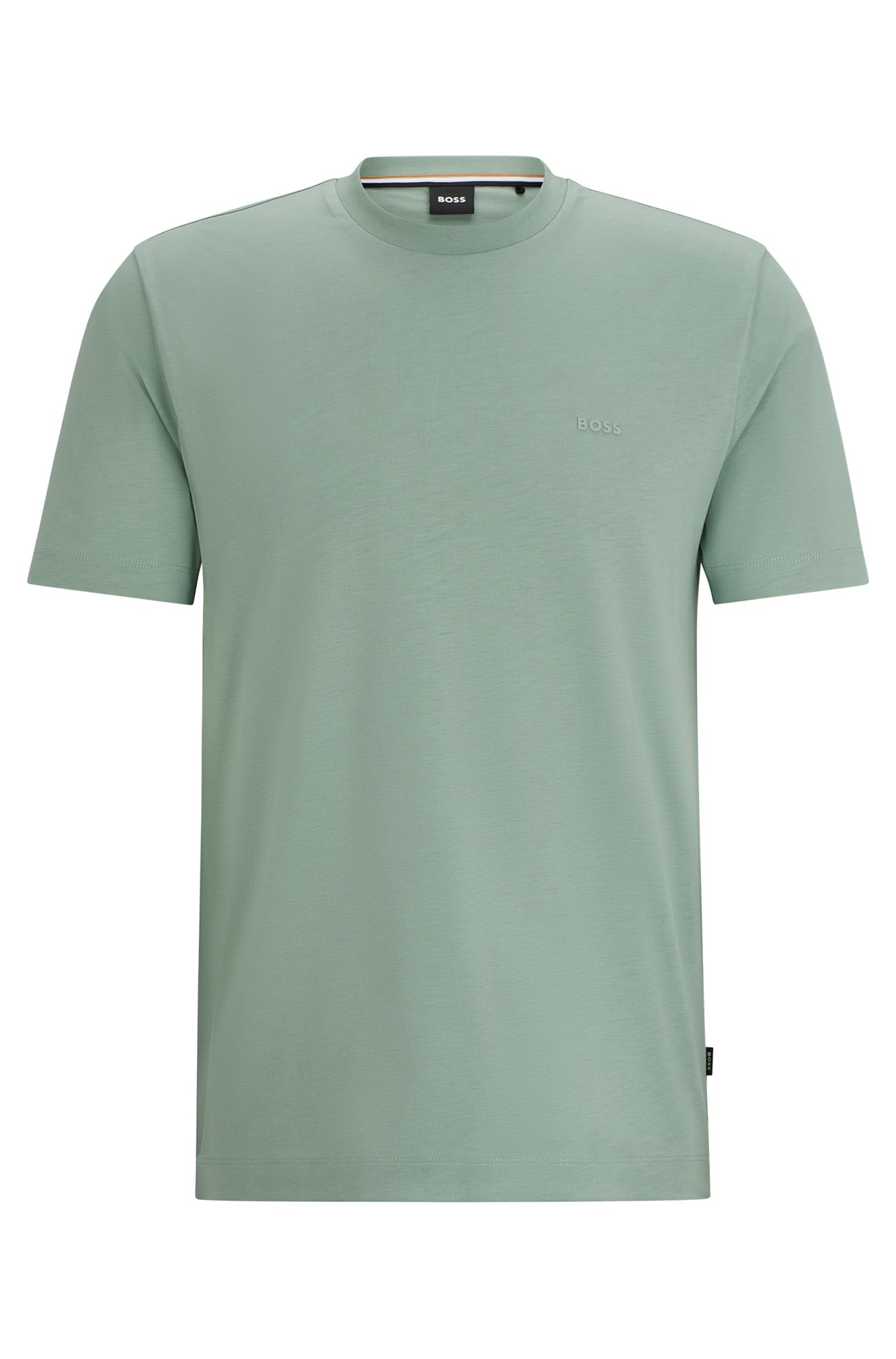 T-Shirt habillée pour homme par HUGO BOSS collection Sport | 50468347 Ouvert vert/373-OPEN GREEN | Boutique Vvög, vêtements mode pour homme et femme