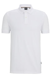 Polo sport pour homme par HUGO BOSS collection Sport | 50468362 Blanc/100-WHITE | Boutique Vvög, vêtements mode pour homme et femme