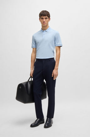 Polo pour homme par HUGO BOSS | 50468362 Bleu Pastel | Boutique Vvög, vêtements mode pour homme et femme